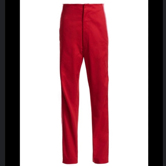 TRE by Natalie Ratabesi Red/Pink Side Stripe Anita Pant in Maroon 6 - Picture 2 of 15